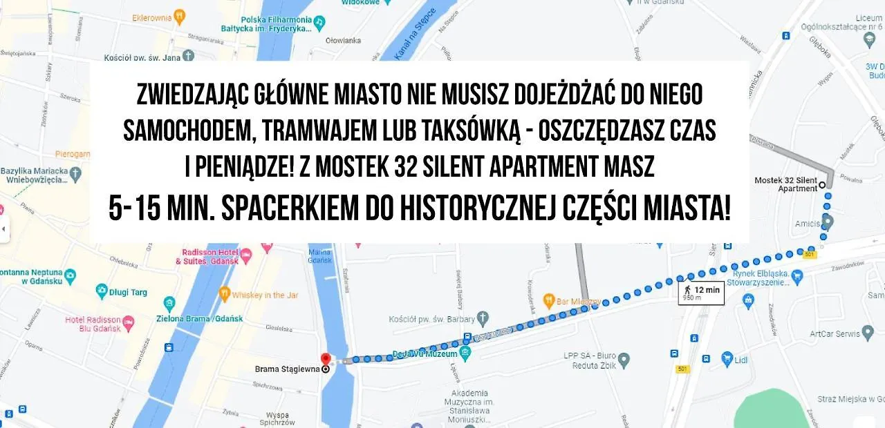 Mostek 32 Silent Apartment Gdansk